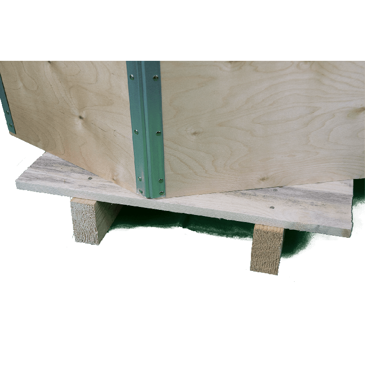 Caja de madera madera contrachapada plegable