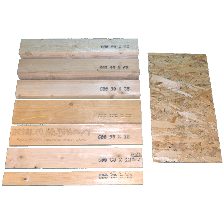 Tavola 15x95mm - Frontale