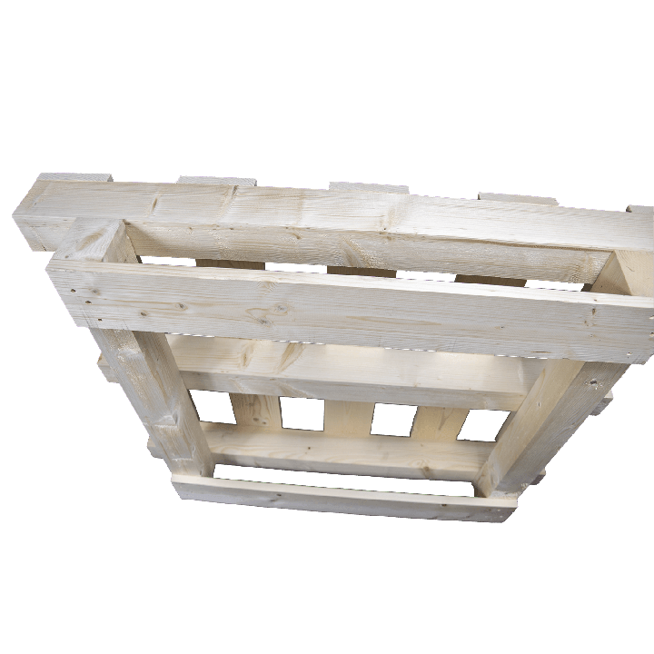 Heavy Duty pallet - standing rear 2