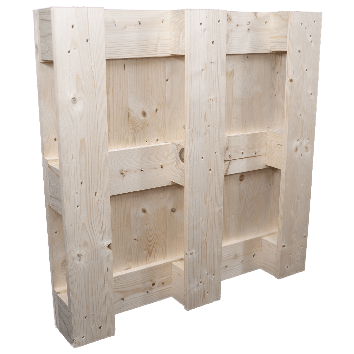 4 weg houten blok pallet - Onderkant van de pallet 3