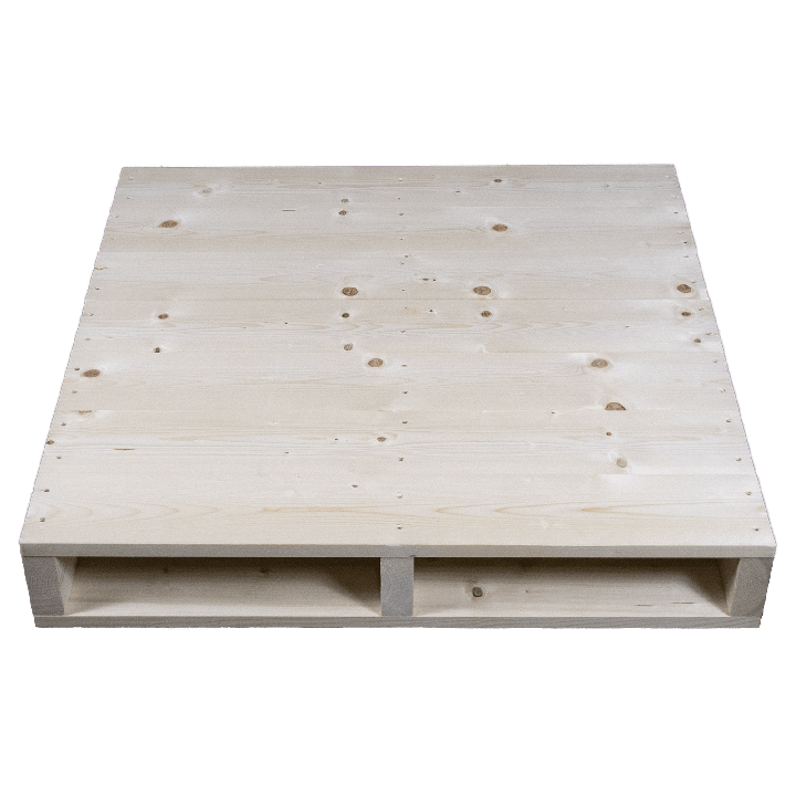 Geschaafd front - Twee weg houten pallet