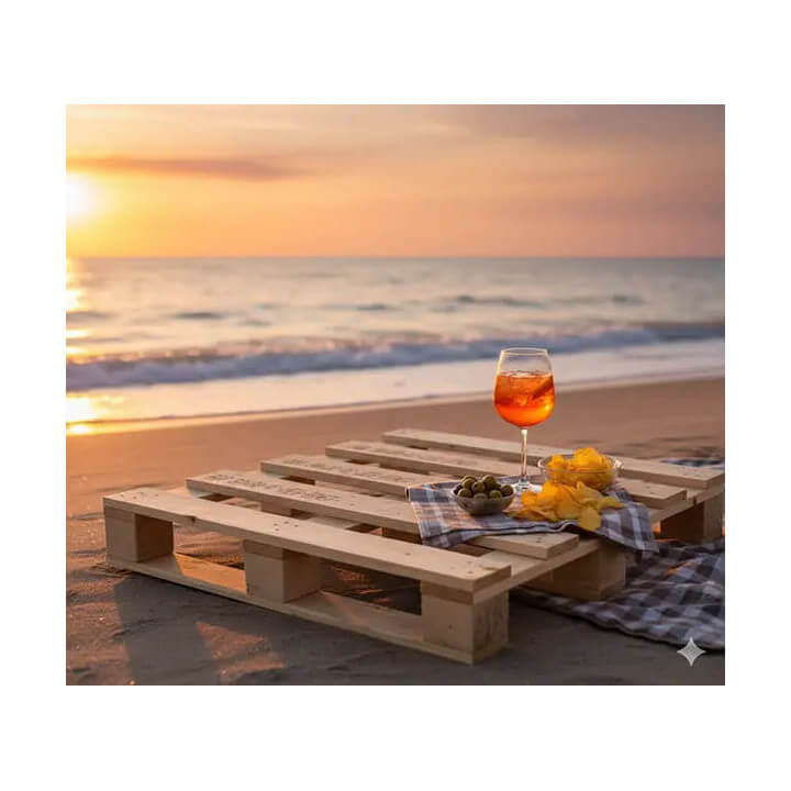 Palete de 4 entradas à beira-mar com um spritz