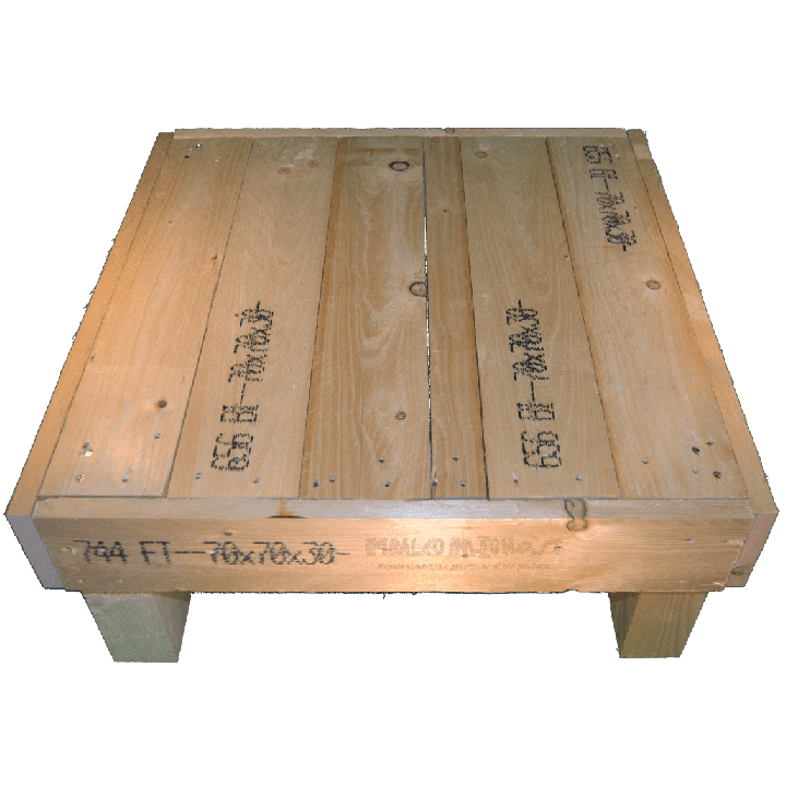 Pallet Tavolo - Frontale