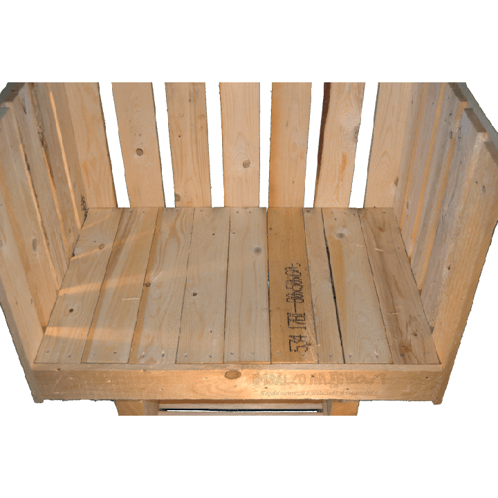 Pallet divano - Frontale vicino