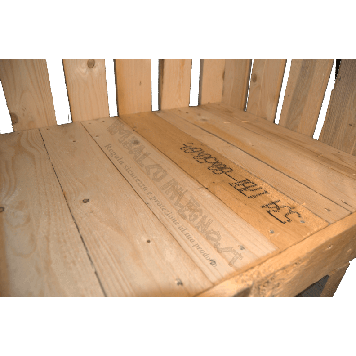 Pallet divano - Vicino lato