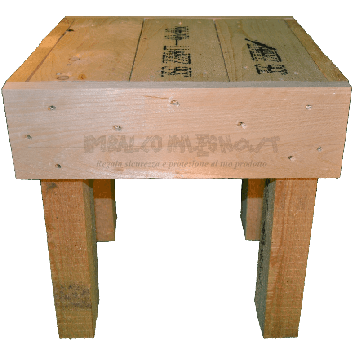 Pallet sedia - Frontale