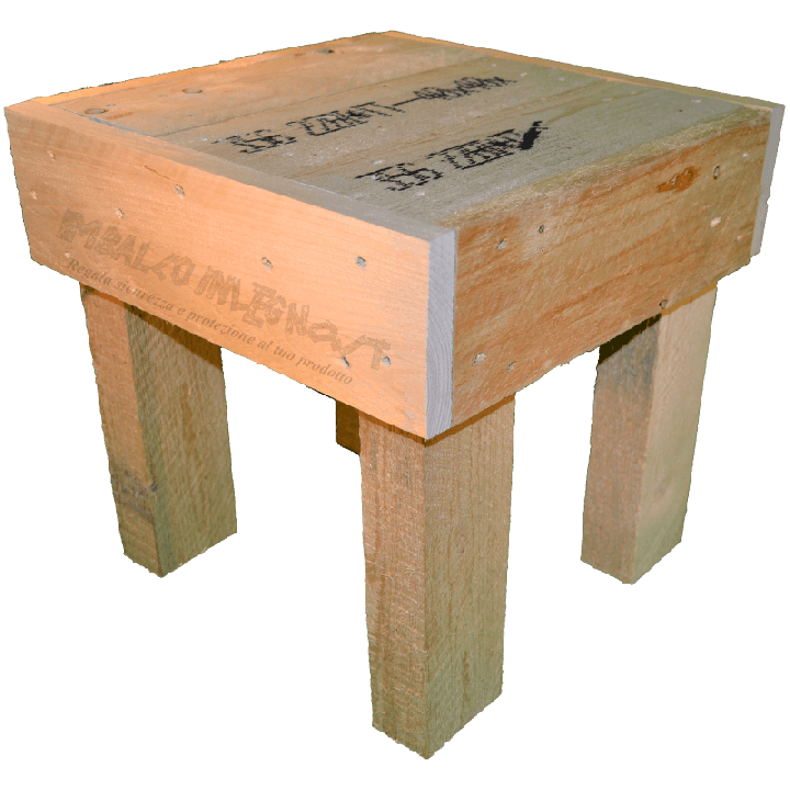Pallet sedia - Laterale destro basso