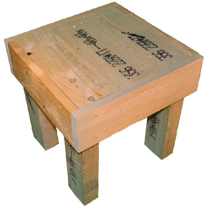 Pallet sedia - Laterale sinistro alto