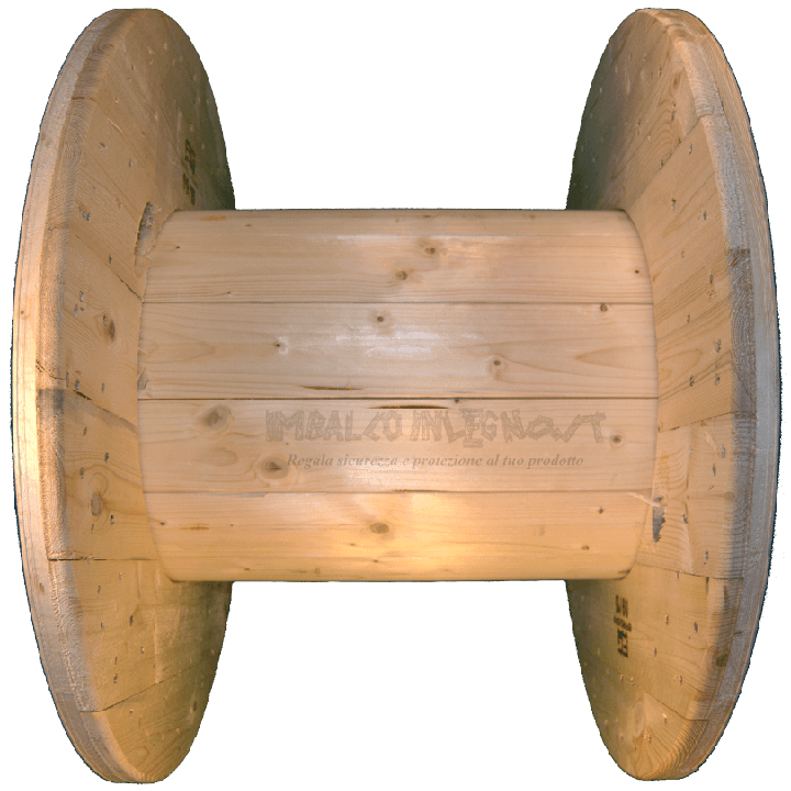 Bobine in legno per cavi (diametro 80cm) Nuova - Lato corto