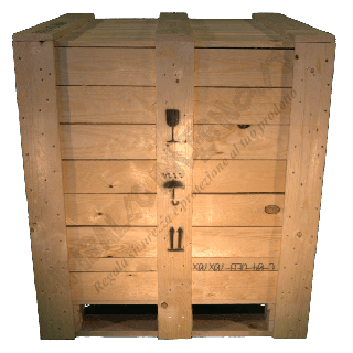 Cassa in legno - Frontale