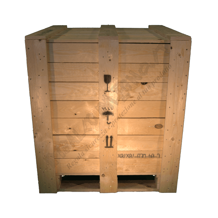 Wooden box - Front