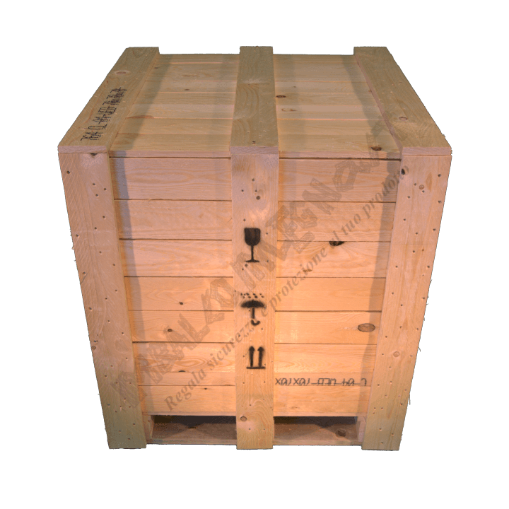 Cassa in legno - Frontale