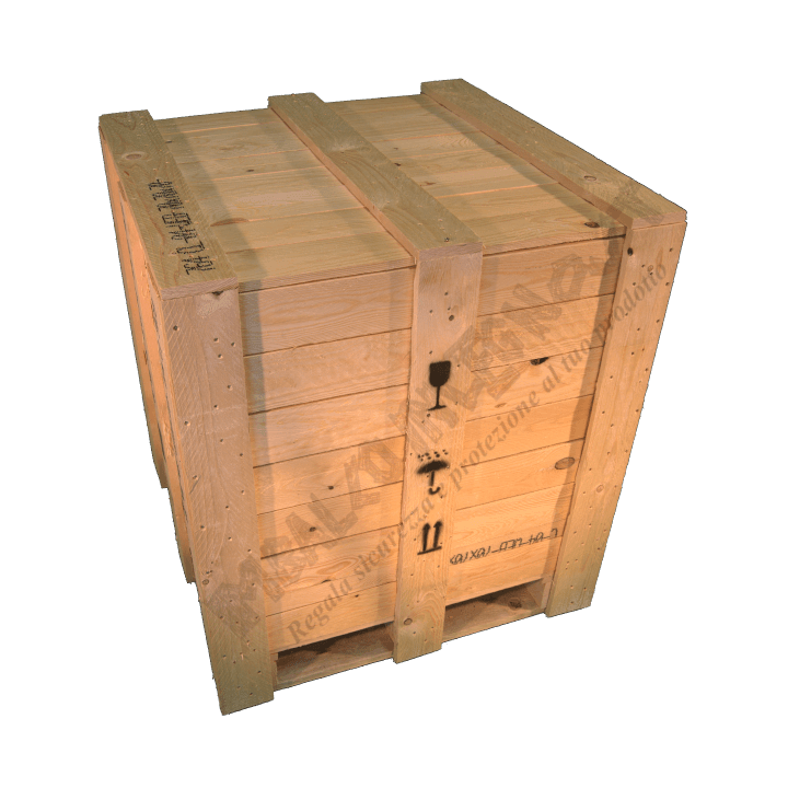 Cassa in legno - Frontale