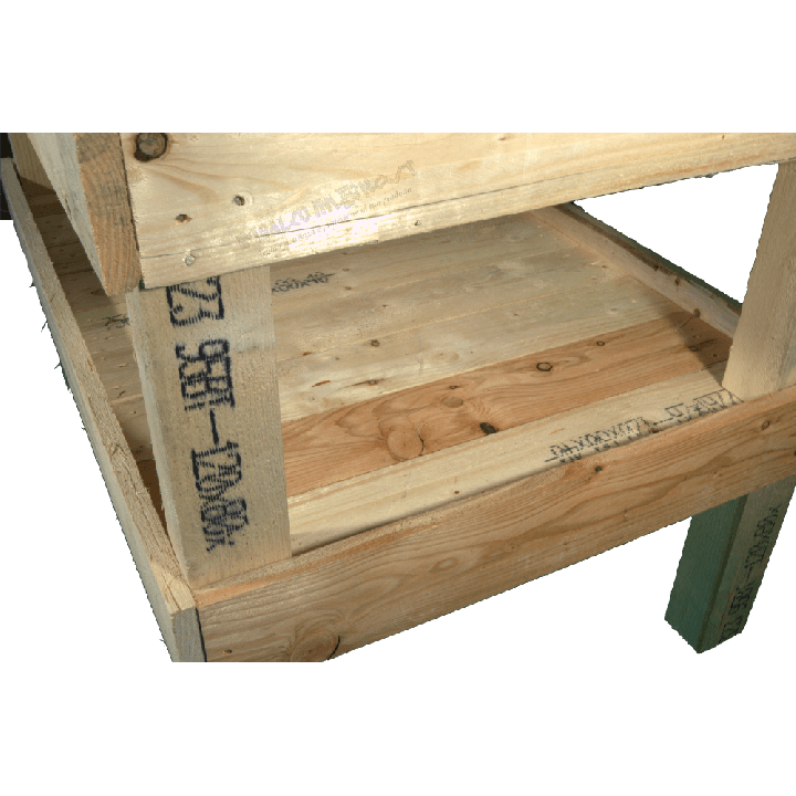 Pallet Kitchen Garden - Composition left side shelves three