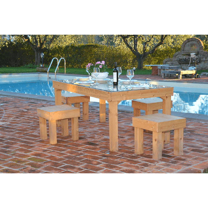 Pallet Table - pool 2