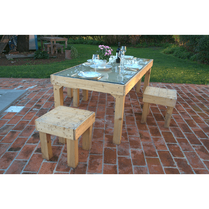 Palette table - piscine 6