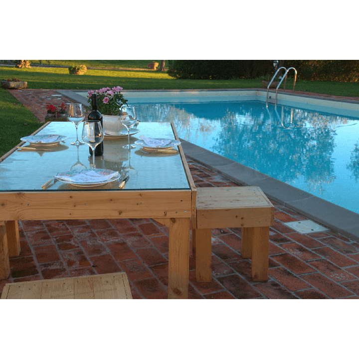 Palette table - piscine 7