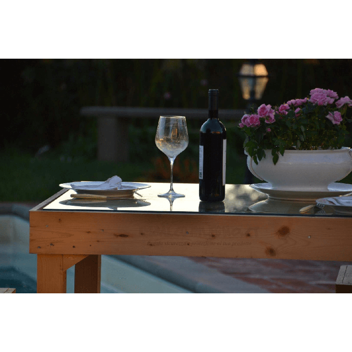 Palette table - piscine 8