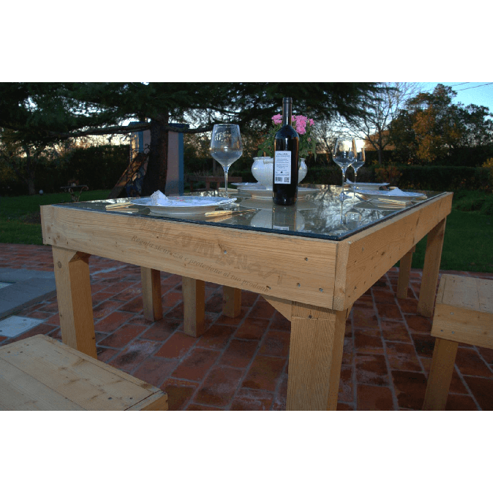 Pallet Tavolo - Piscina 9