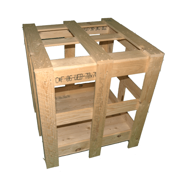 Wooden Crate - Side