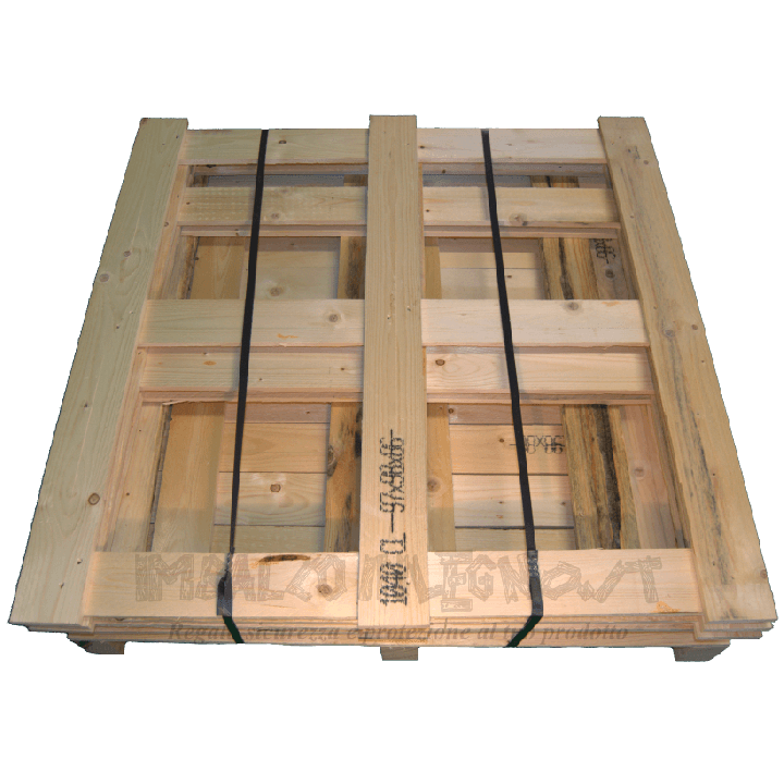 Gabbia in legno - Frontale