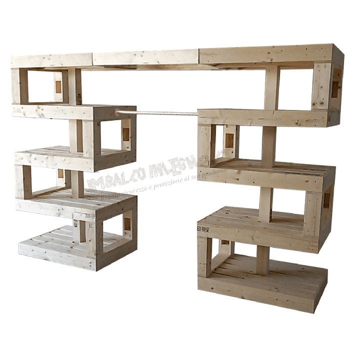Modular Pallet Panchina Ponte W-MP-PONTE
