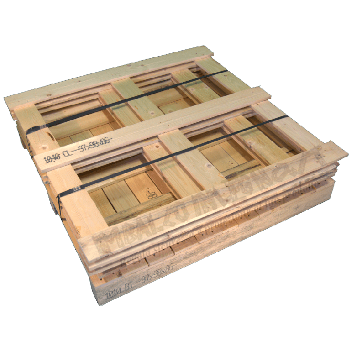 Gabbia in legno - Frontale