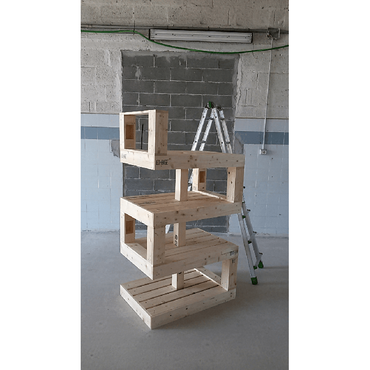 Modular Pallet montage SINGOLO