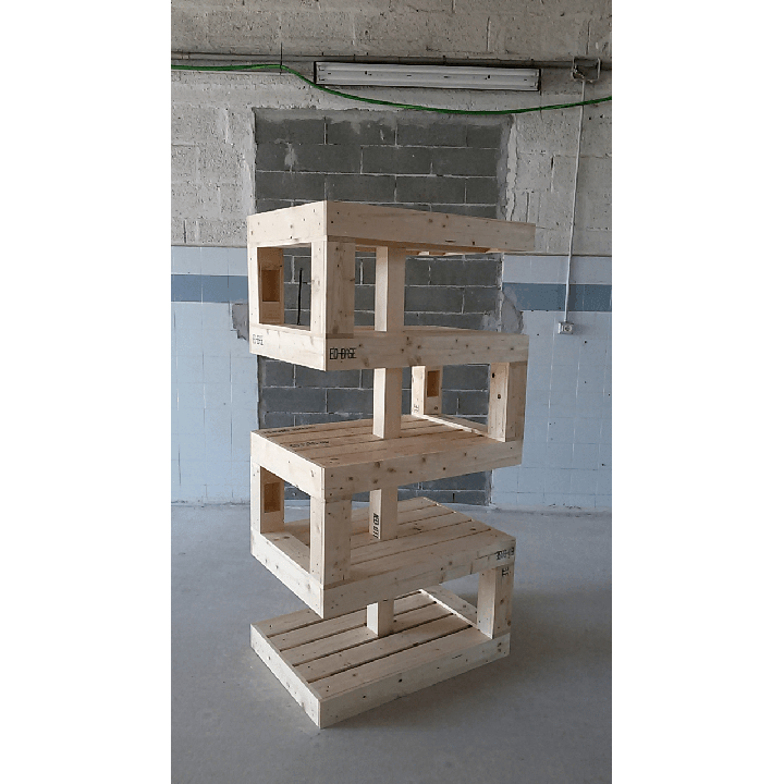 Modular Pallet montage SINGOLO
