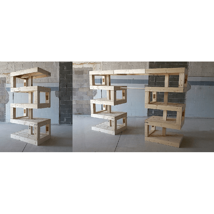 Modular Pallet montage SINGOLO
