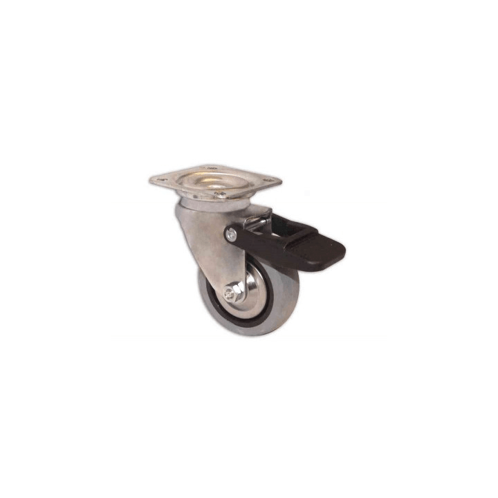 Roue en caoutchouc ricin PS60X60