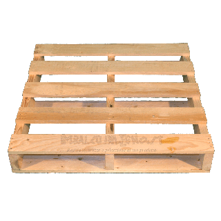 Front - Two Way wooden pallet