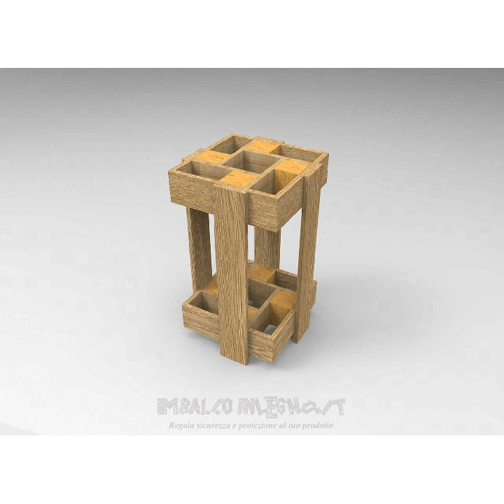 Modular Pallet Reduzida - Porta ombrelli