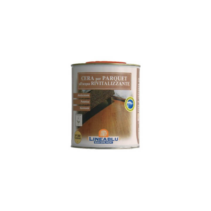 Water-based parquet wax