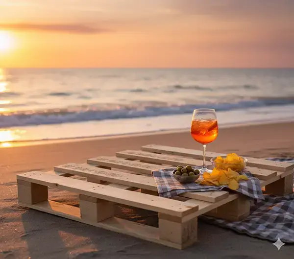 Pallet 4 vie al mare ai