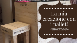 La mia creazione con i pallet