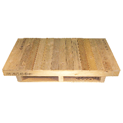 Pallet in legno con travatura