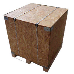 Caja de madera osb vtt