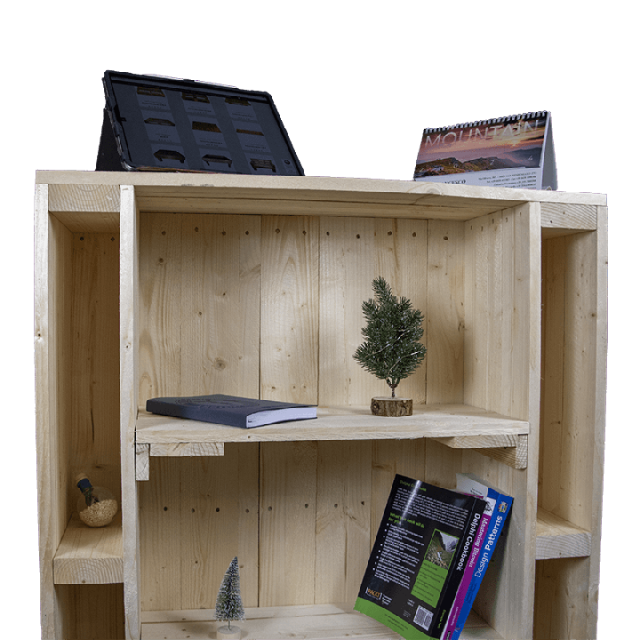 Bookshelf pallet