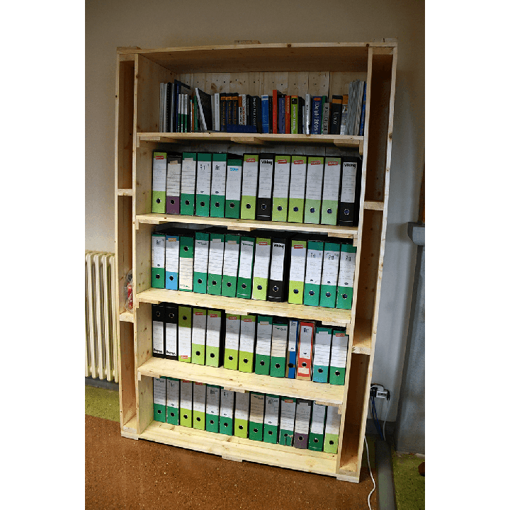Palete de biblioteca
