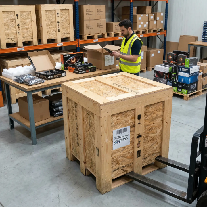 Boite en bois Osb