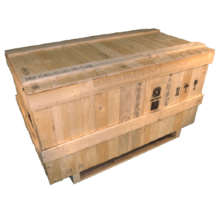 Heavy Duty Wooden box - Side