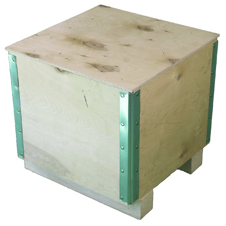 Cassa in legno compensato pieghevole - Laterale sinistro